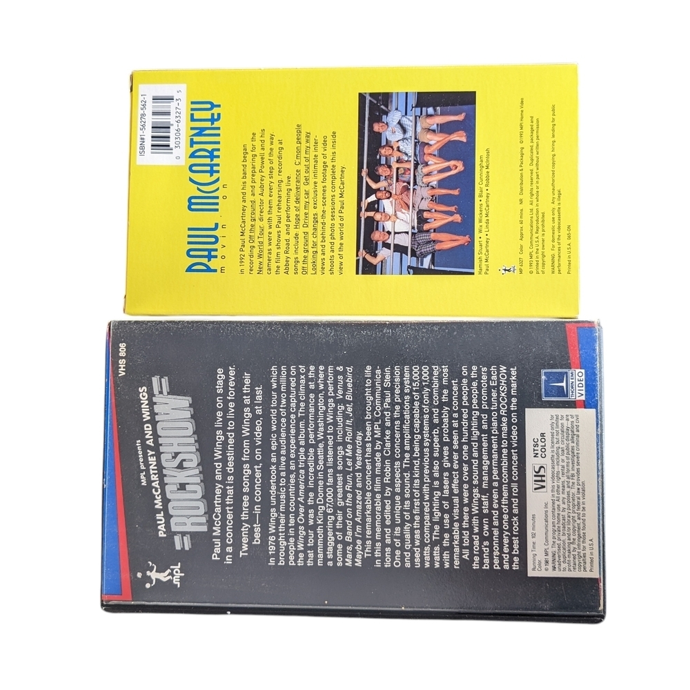 Paul McCartney VHS Set - Picture 2 of 2